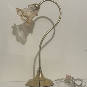 karma home viral gold flower lamp